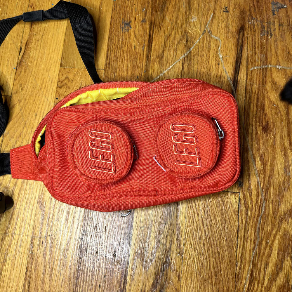 LEGO Red Brick-Inspired Crossbody Bag - Build Your Style!